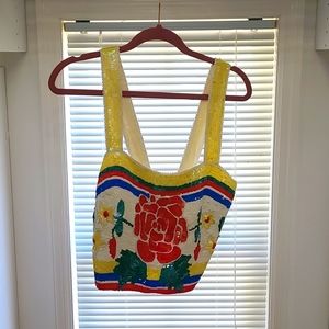 NBD Sequin Crop from revolve